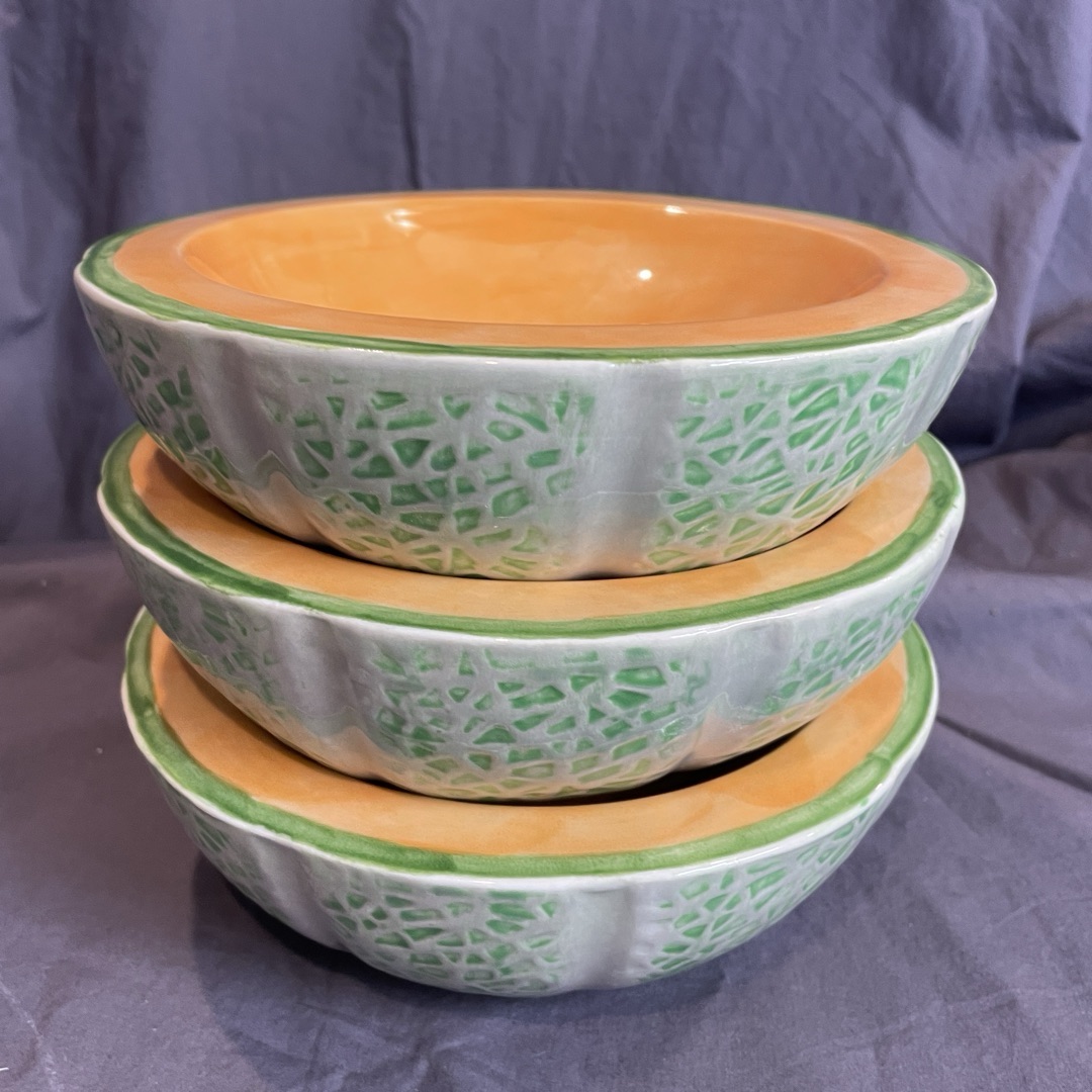 Cantaloupe bowls