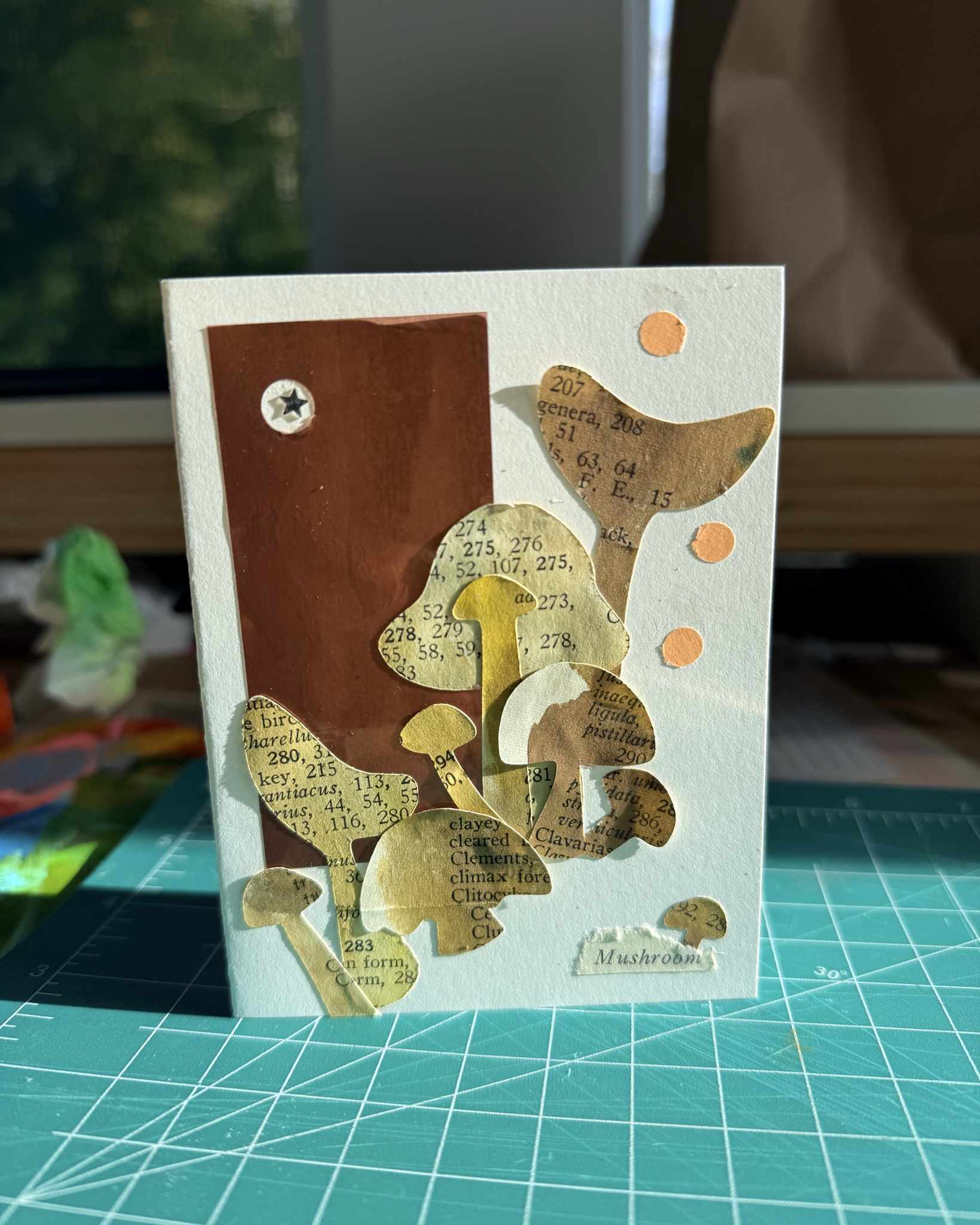 Mushroom Card