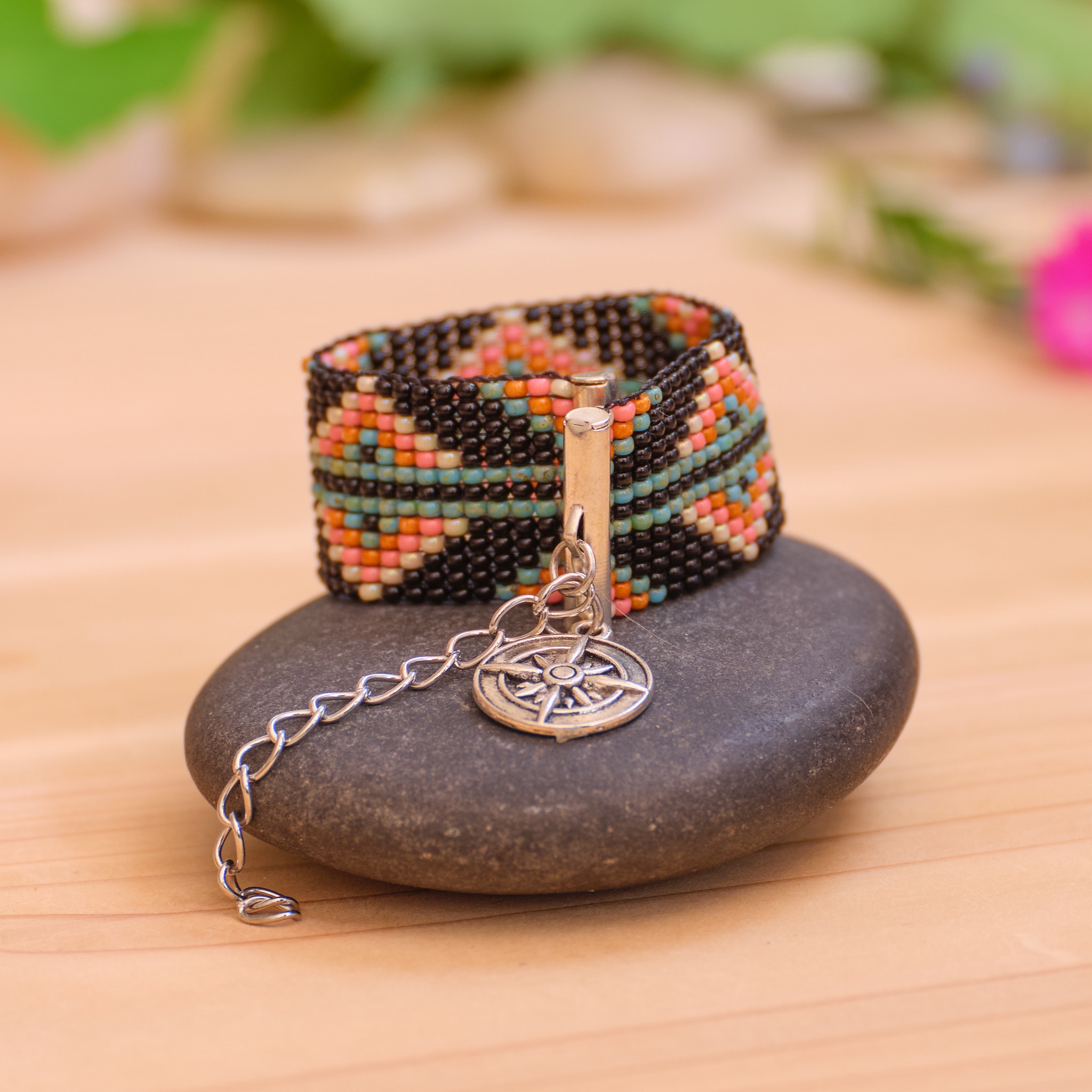 Compass Rose Loom Bracelet