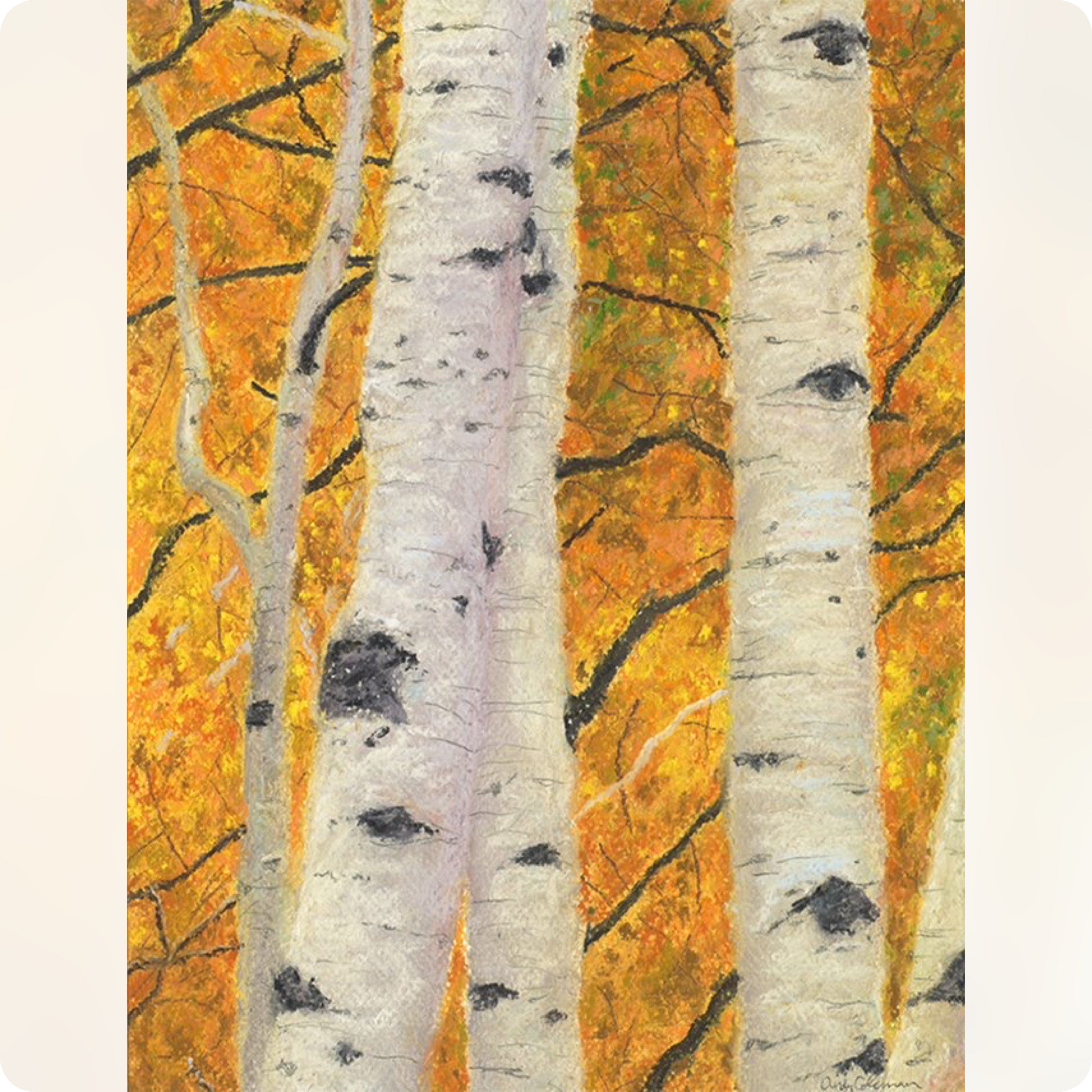 Aspen Glow Print