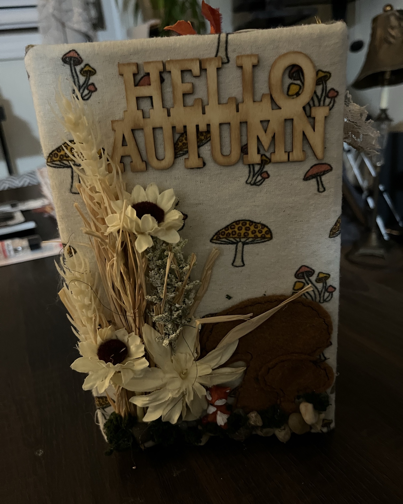Autumn handmade junk journal