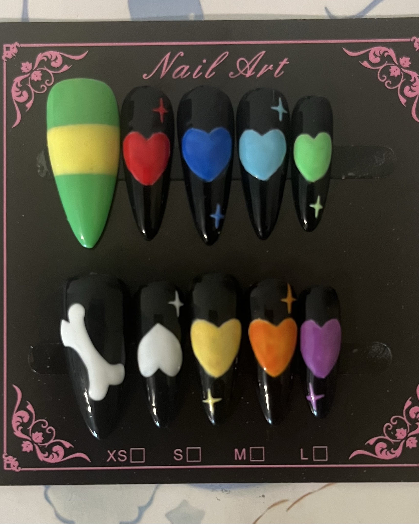 Handmade undertale press ons