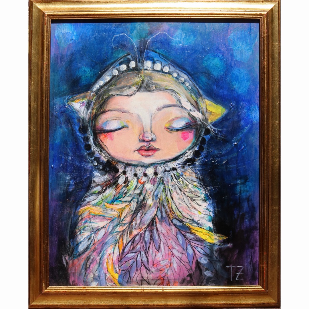 Curious Soul. Original Painting