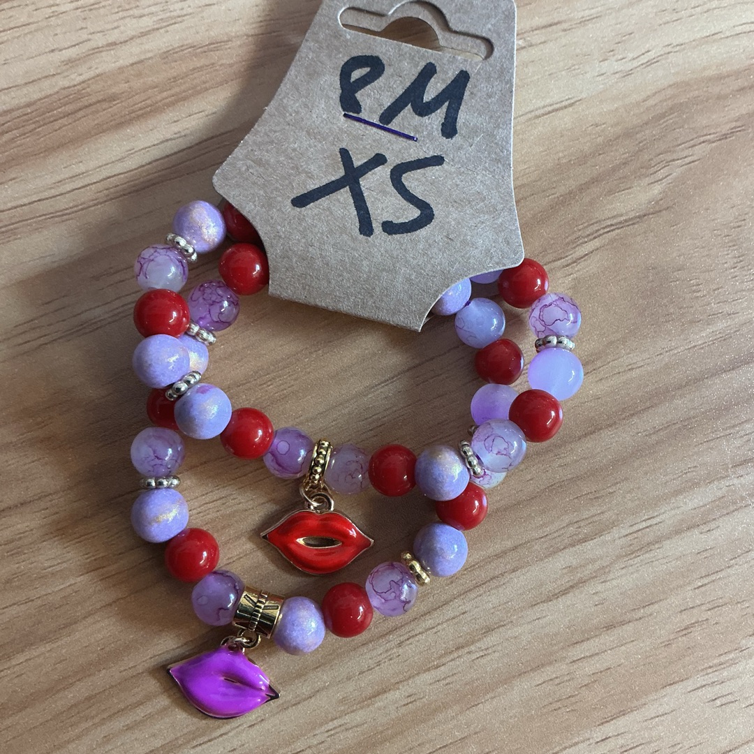 Ex Small, red and purple