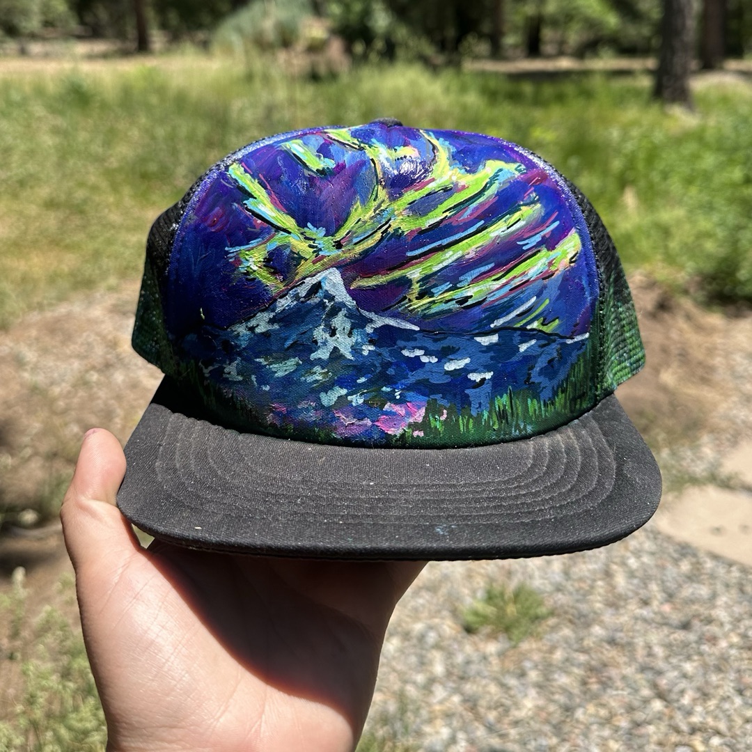 Hand Painted Hat
